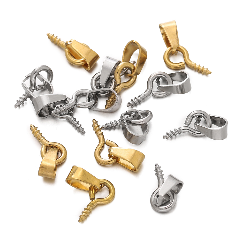 20pcs Stainless Steel Screw Ey - огляд і ціна Jewelry Making Eye Pins