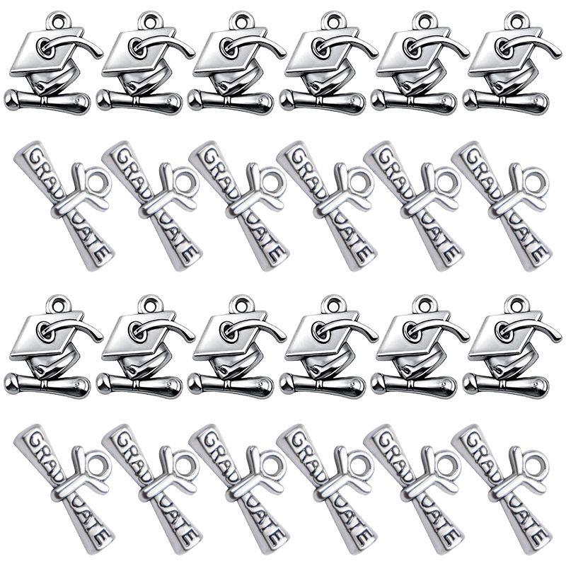 14pcs Mixed Graduation Cap Gra - огляд і ціна Jewelry Making Diploma