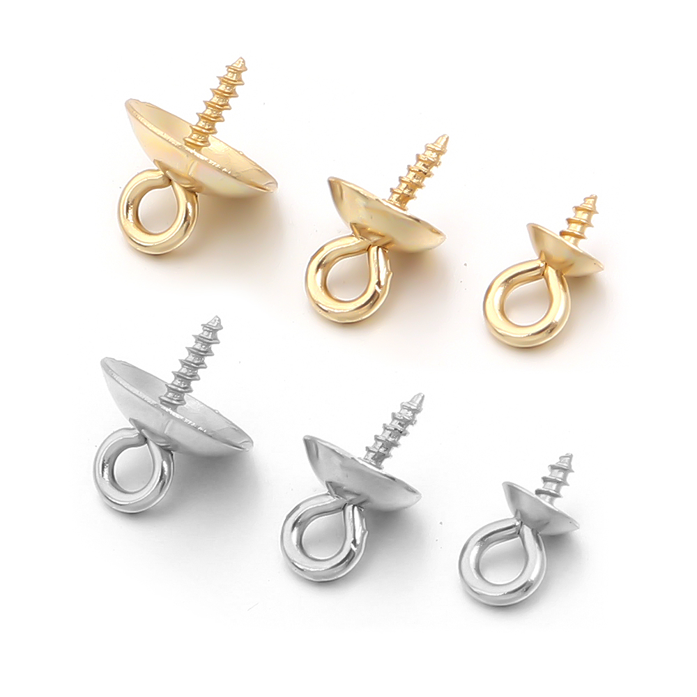 20pcs Stainless Steel Screw Ey - огляд і ціна Jewelry Making Eye Pins