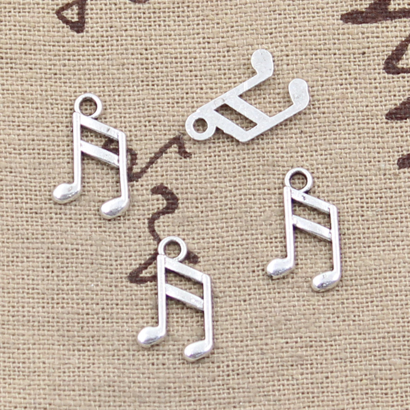 100pcs Charms Lovely Musical N - огляд і ціна Jewelry Making Notes