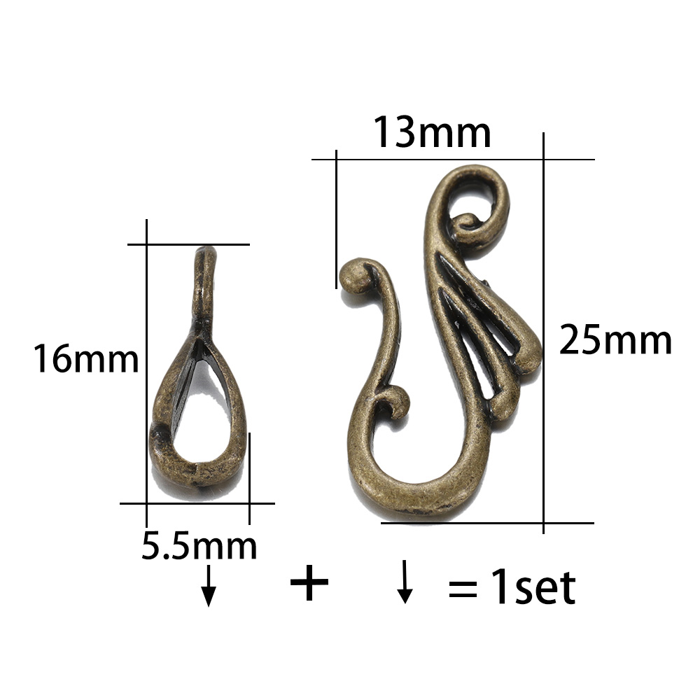 10/20sets/lots Antique Bronze  - огляд і ціна Jewelry Making Notes