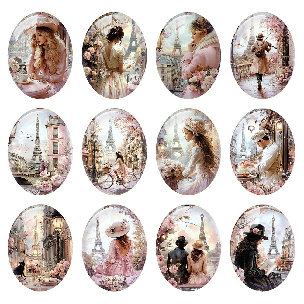 Random Mixed Round/Oval/Square - огляд і ціна Jewelry Making Paris