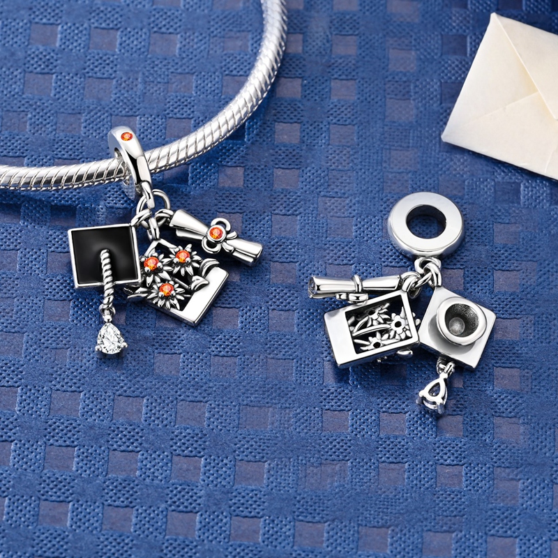Grad Set Charms 925 Sterling S - огляд і ціна Jewelry Making Diploma