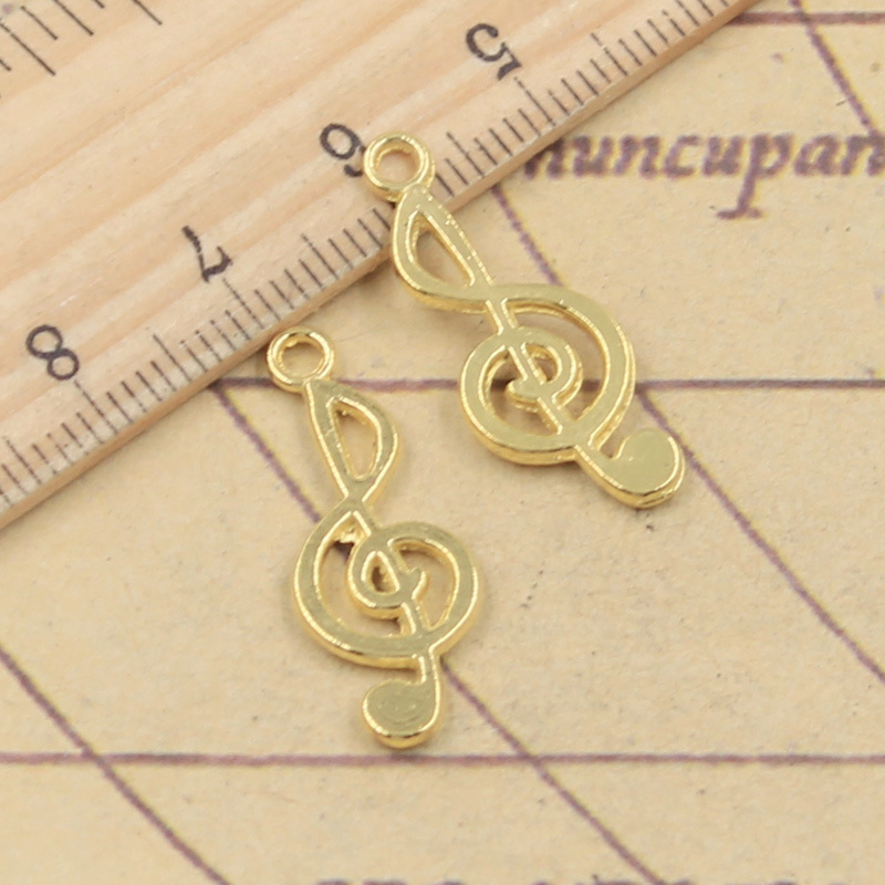 40pcs Charms Musical Note 26x1 - огляд і ціна Jewelry Making Notes