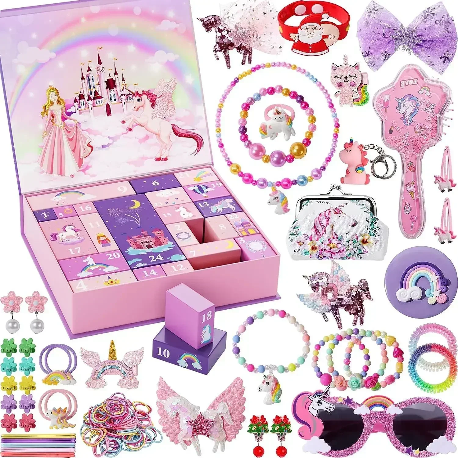 Christmas Advent Calendar Box  - огляд і ціна Jewelry Making Advent Calendar