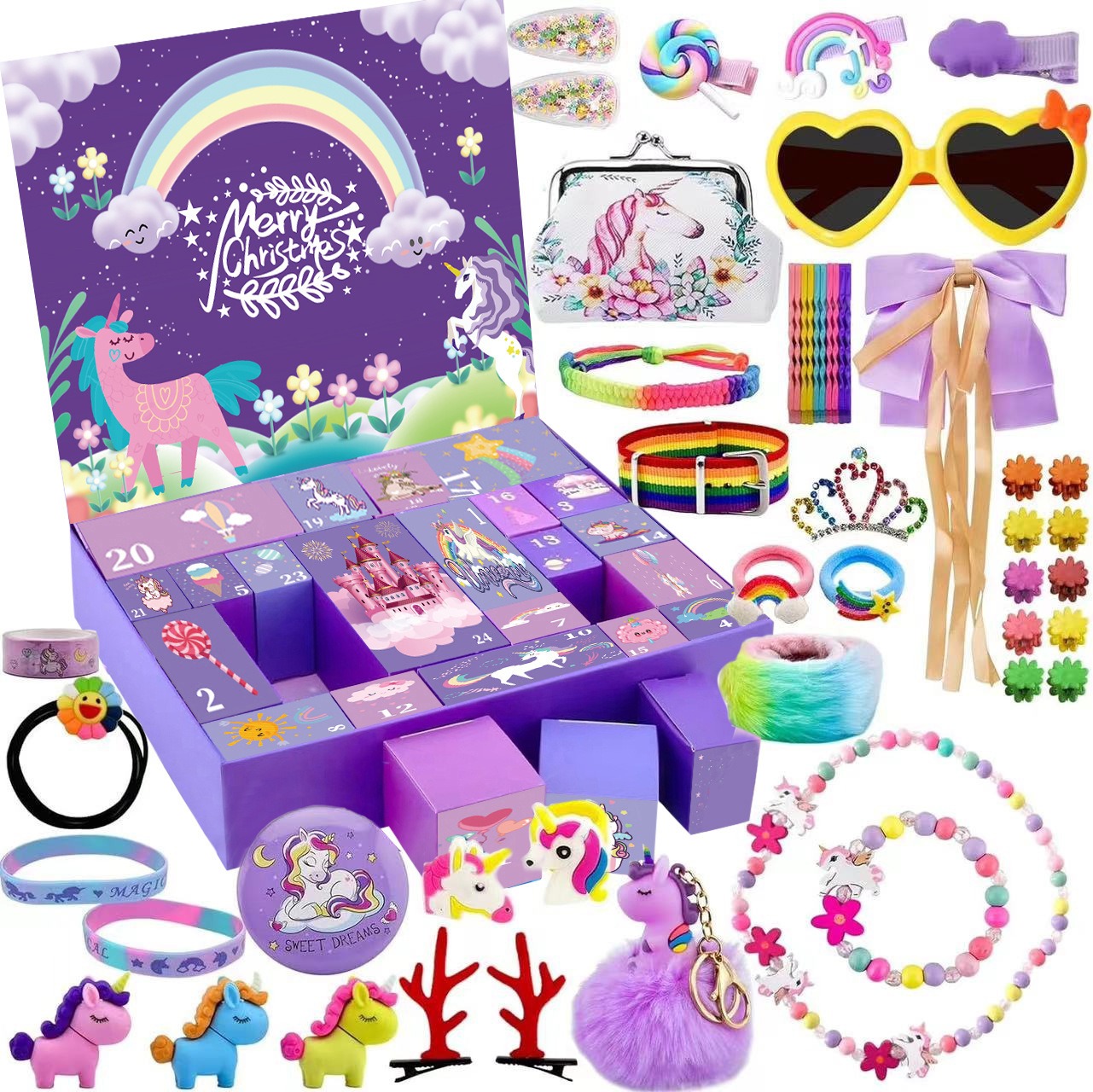 Christmas Advent Calendar Box  - огляд і ціна Jewelry Making Advent Calendar