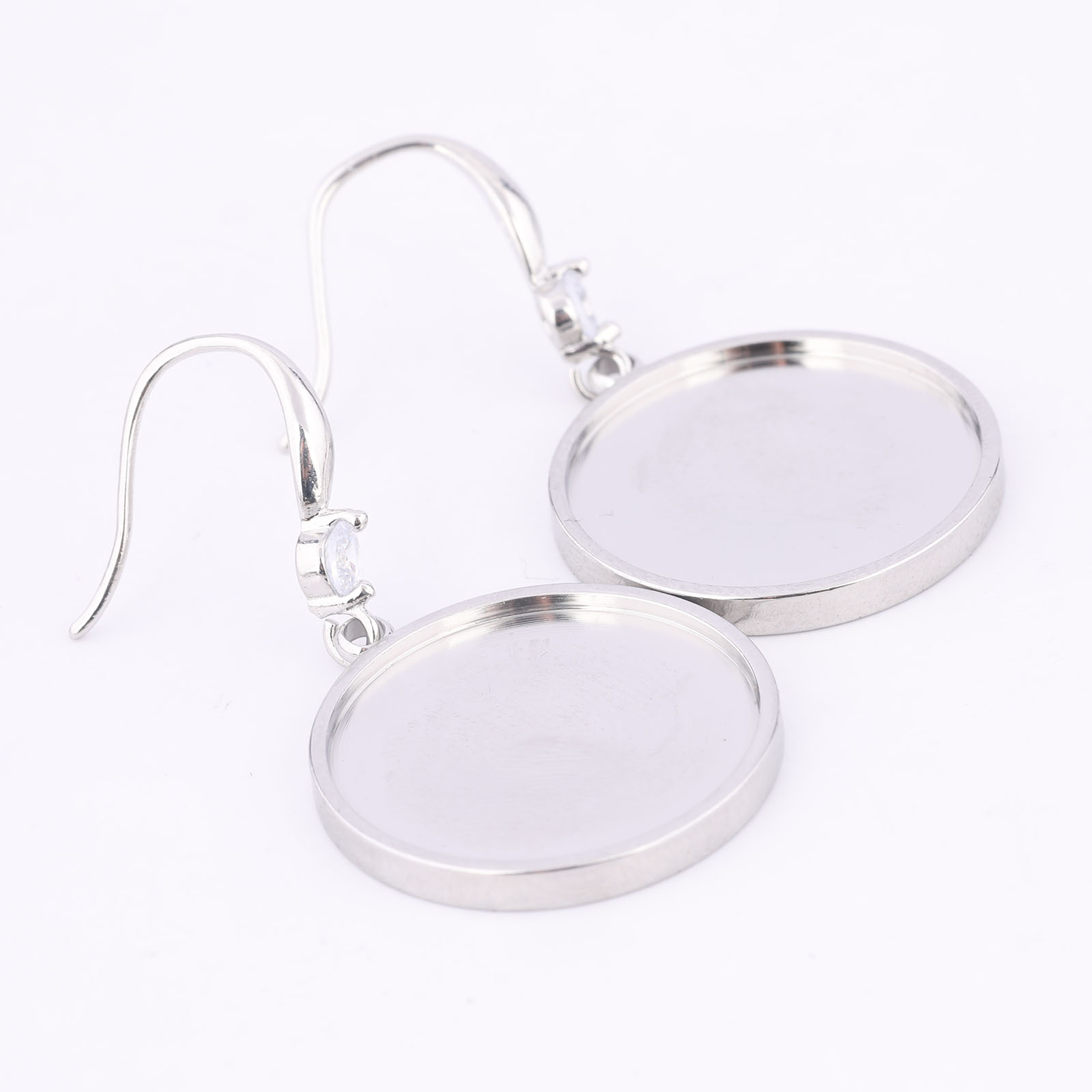 6pcs Stainless Steel Fit 20mm  - огляд і ціна Jewelry Making With Stones