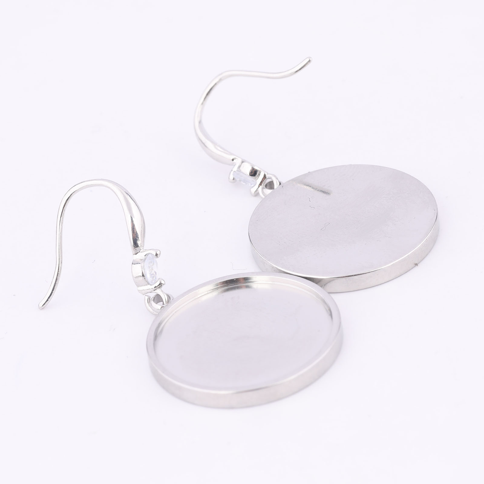 6pcs Stainless Steel Fit 20mm  - огляд і ціна Jewelry Making With Stones