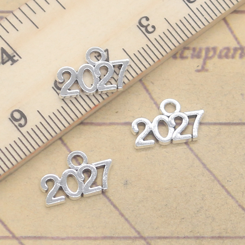 30pcs Charms 2027 Graduation C - огляд і ціна Jewelry Making Diploma