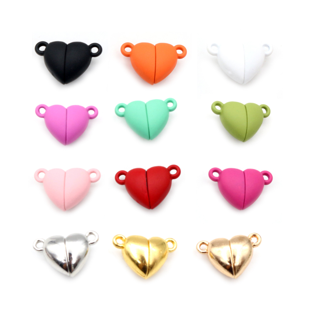 5 Sets Love Heart Shaped Magne - огляд і ціна Jewelry Making For Couples