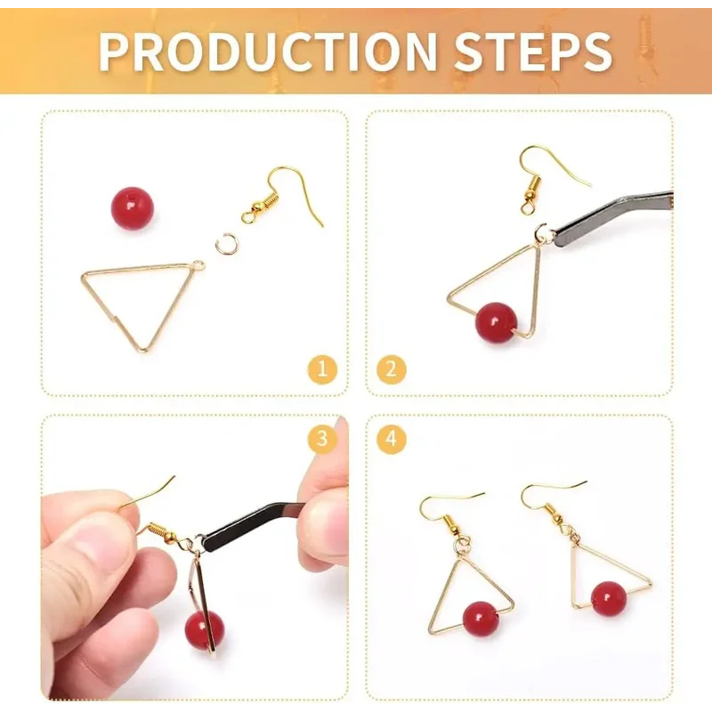 100/500pcs DIY Earring Finding - огляд і ціна Jewelry Making Hardware