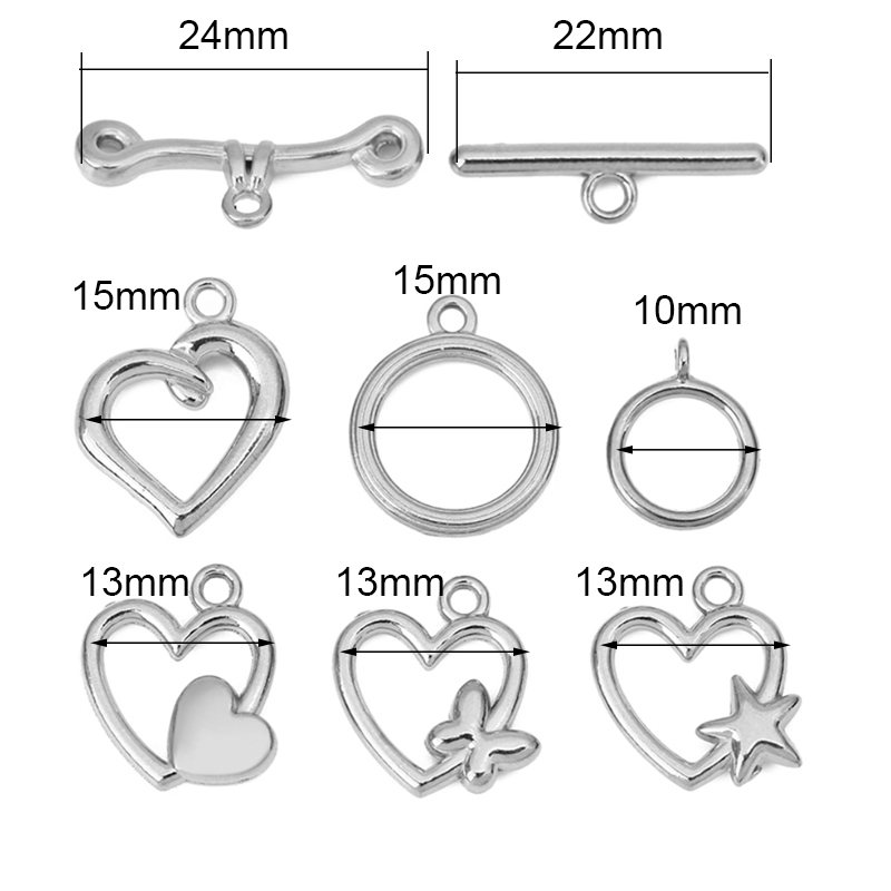 5sets PVD Never Fade Stainless - огляд і ціна Jewelry Making Hardware