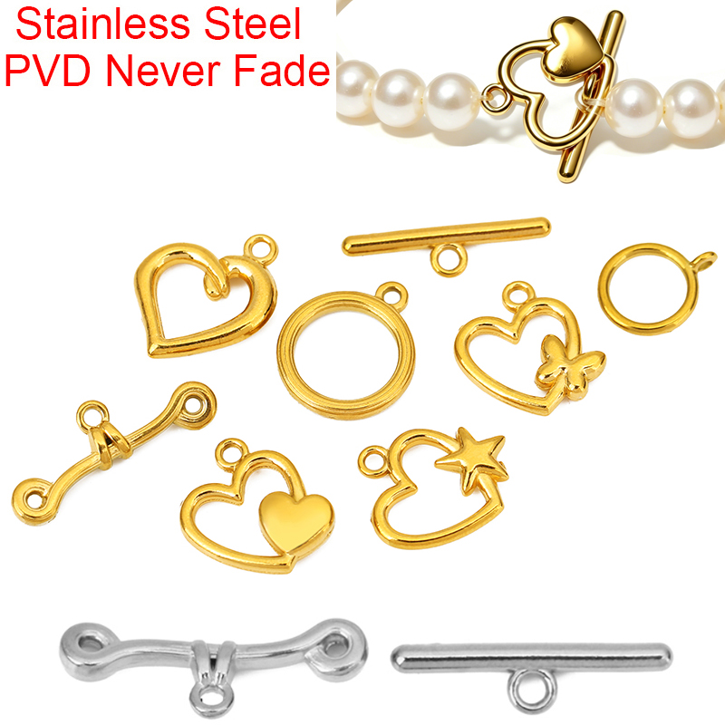 5sets PVD Never Fade Stainless - огляд і ціна Jewelry Making Hardware