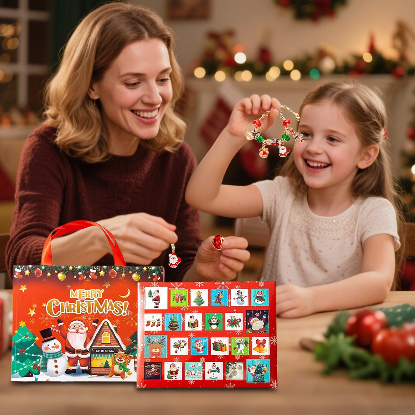 Christmas Countdown Advent Chr - огляд і ціна Jewelry Making Advent Calendar