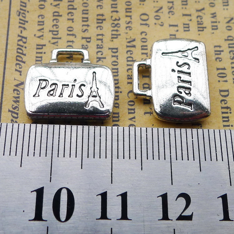 6pcs/Lot 14x17mm Antique Silve - огляд і ціна Jewelry Making Paris