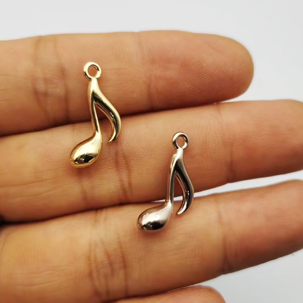 10pcs Music Note Charm for Jew - огляд і ціна Jewelry Making Notes