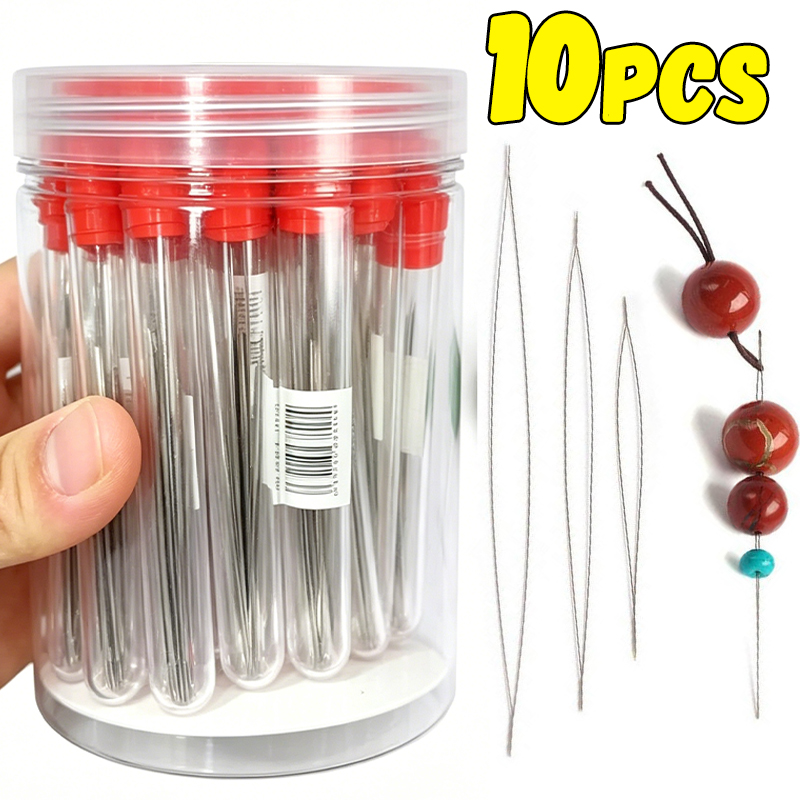 1-10pcs Beading Needles Seed B - огляд і ціна Jewelry Making Eye Pins