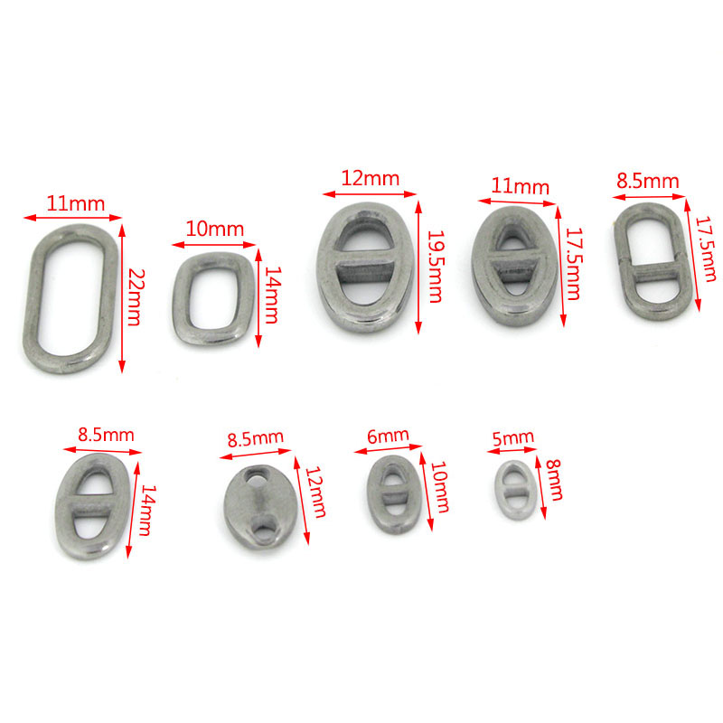 10Pcs Stainless Steel Double H - огляд і ціна Jewelry Making Hardware
