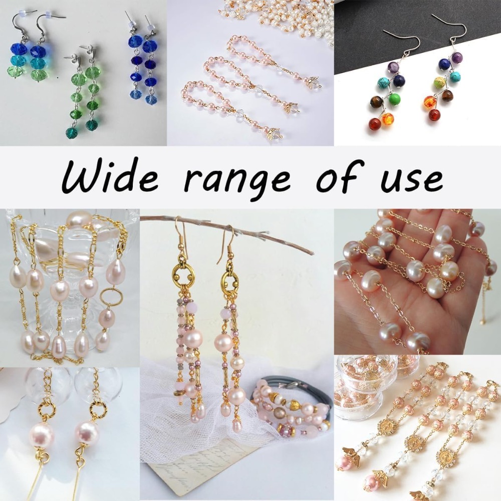 600pcs Flat Head Eye Bead Pins - огляд і ціна Jewelry Making Eye Pins