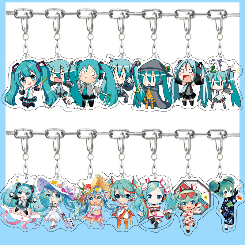 Hatsune Miku Anime Acrylic Cut - огляд і ціна Jewelry Making Rings