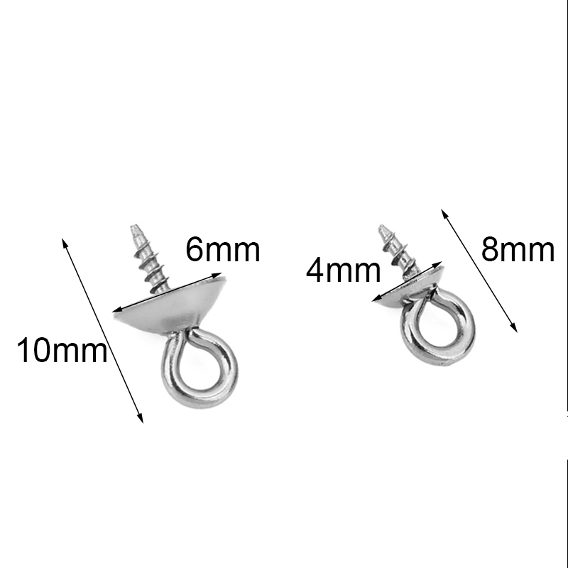 20pcs Stainless Steel Pearl Pe - огляд і ціна Jewelry Making Pins