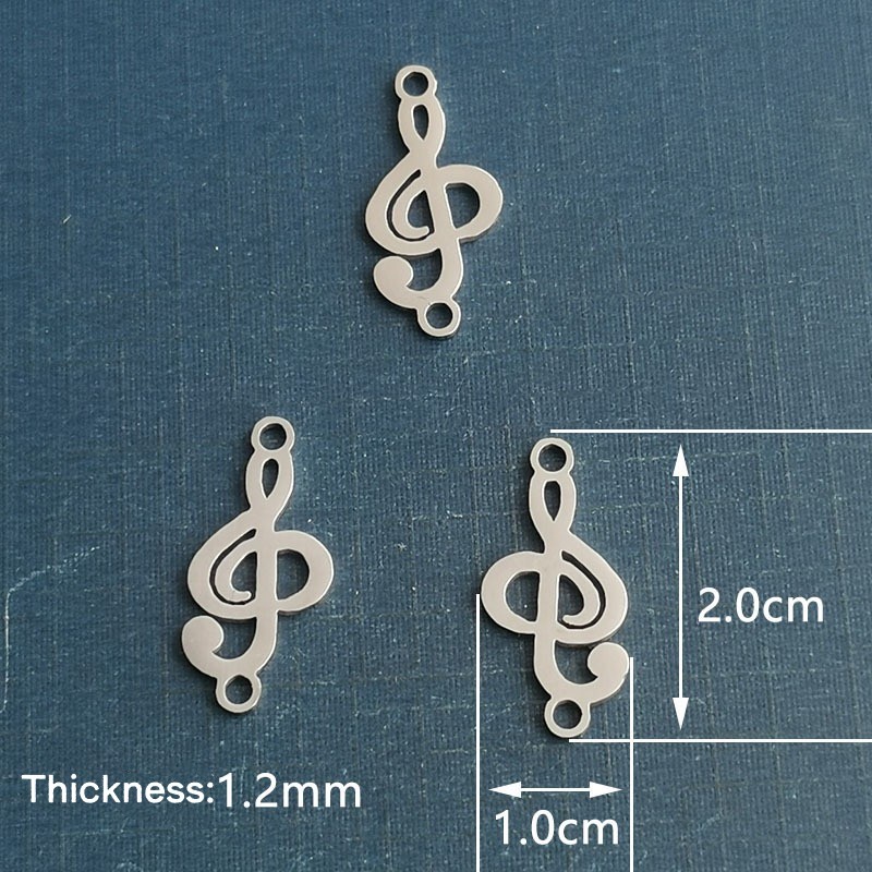 10pcs/lot Mirror Polished Stai - огляд і ціна Jewelry Making Notes