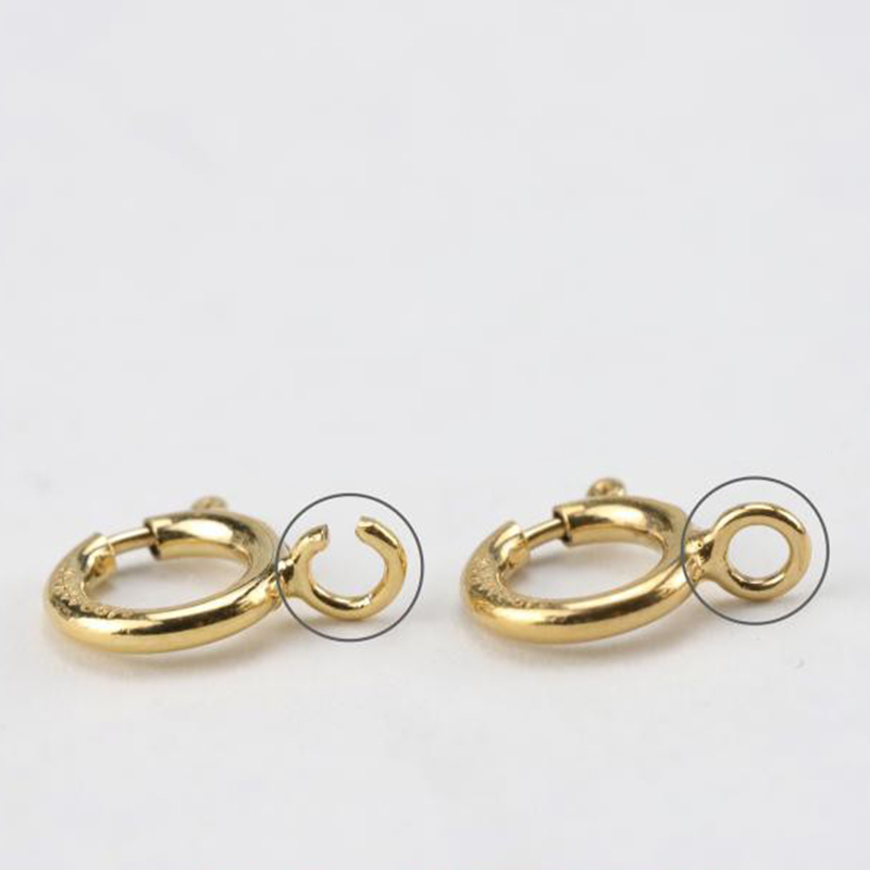 14K Gold Filled Spring Ring Cl - огляд і ціна Jewelry Making Basics