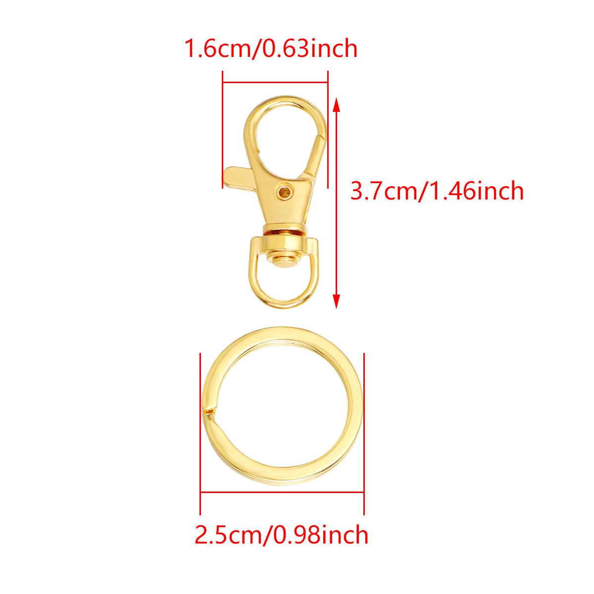10Sets Alloy Swivel Lobster Cl - огляд і ціна Jewelry Making Basics