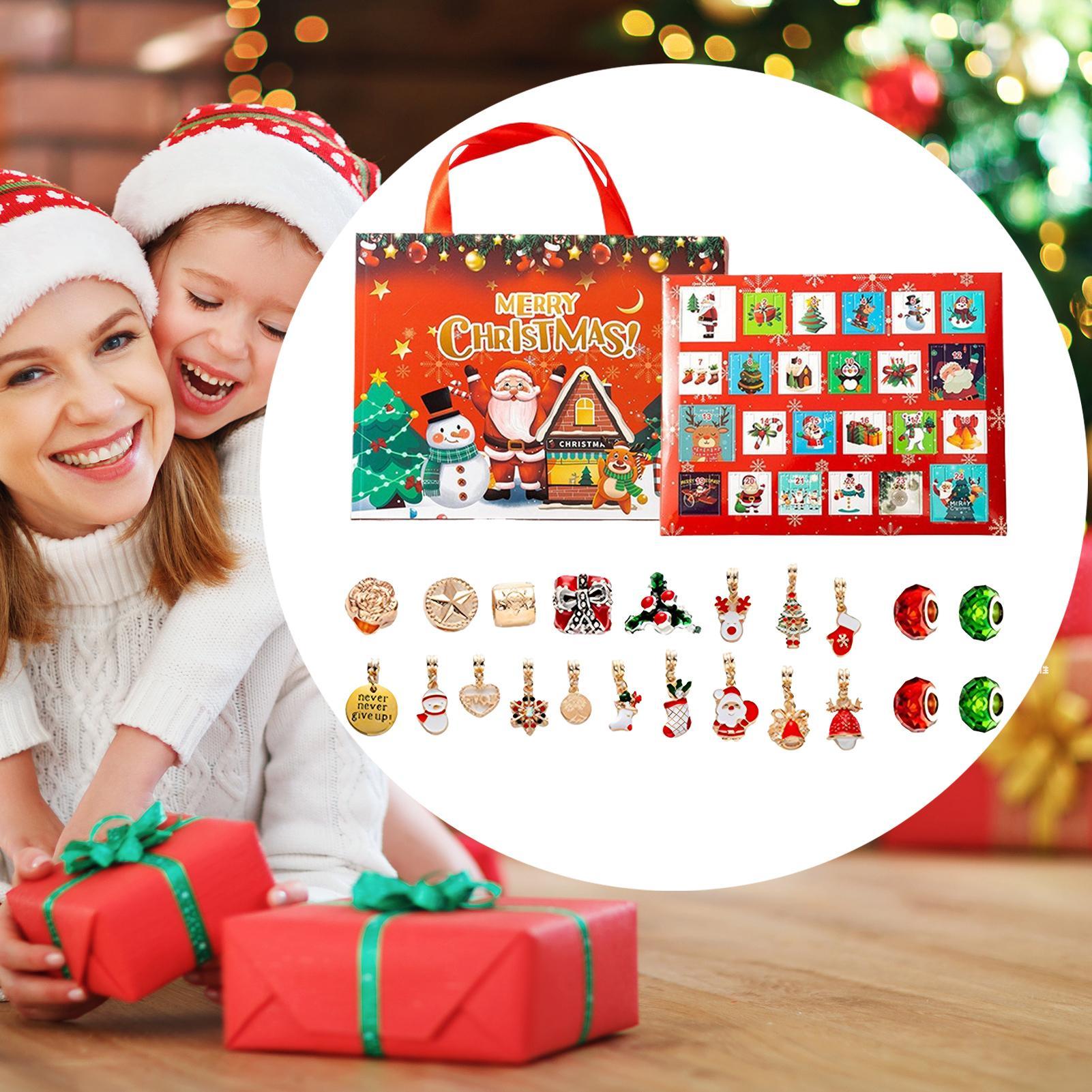 2025 Christmas Charm Bracelet  - огляд і ціна Jewelry Making Advent Calendar