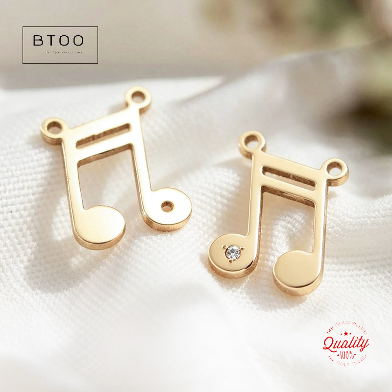 Musical Note Charm Pendant Tar - огляд і ціна Jewelry Making Notes