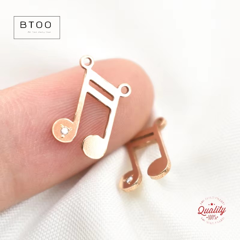Musical Note Charm Pendant Tar - огляд і ціна Jewelry Making Notes